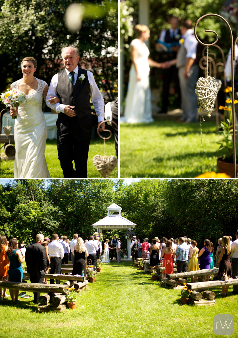 country sky wedding dress